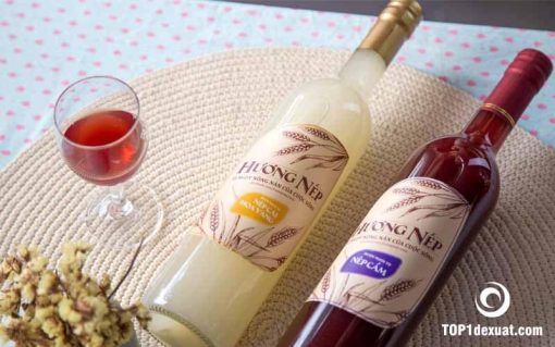 Rượu Nếp Cái Hoa Vàng Hương Nếp chai 750ml