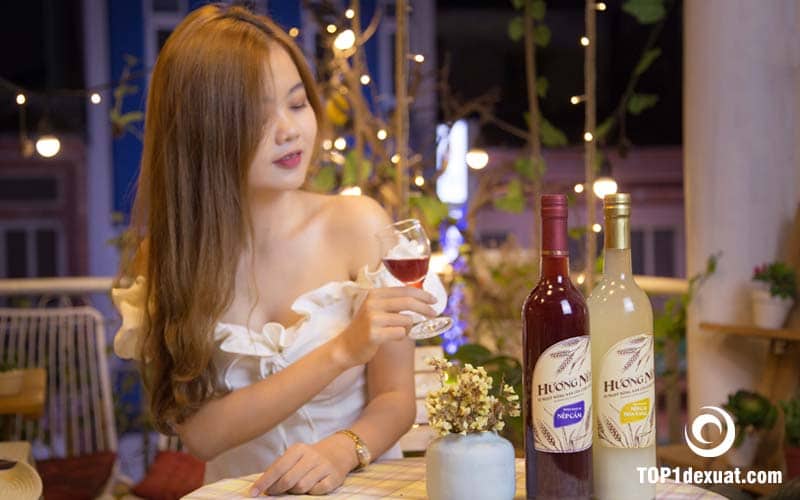 quy trình chế biến rượu nếp