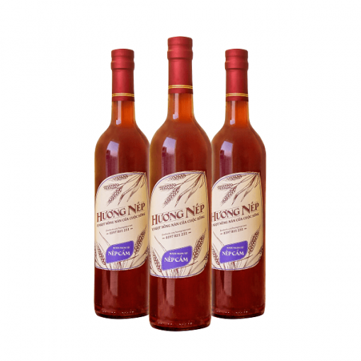 Rượu Nếp Cẩm Hương Nếp chai 750ml