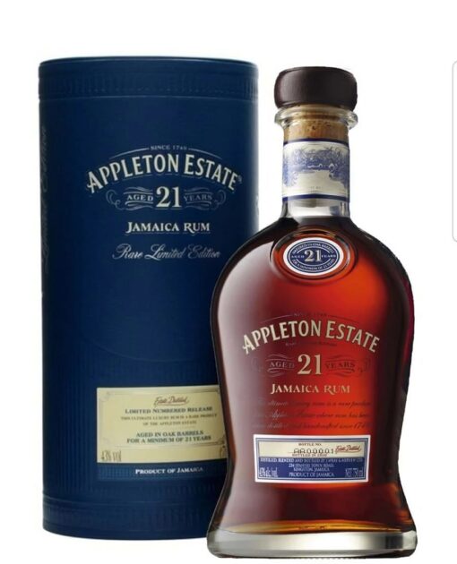 Rượu Rum Appleton Estate 21 Năm Jamaica