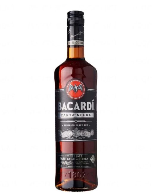 Rượu Rum Bacardi Carta Negra - Black Rum